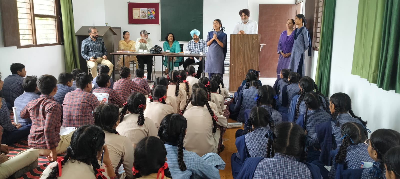 Making SPC aware of police and public is a commendable effort - Principal Anisha.